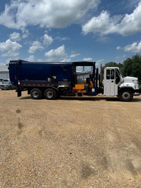 2015 FREIGHTLINER 108SD LABRIE EXPERT 37YD AUTOMATED SPLIT BODY SIDE LOADER - Image 5
