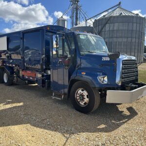 2018 FREIGHTLINER M2 LABRIE EXPERT 37 YD MANUAL SIDE LOADER