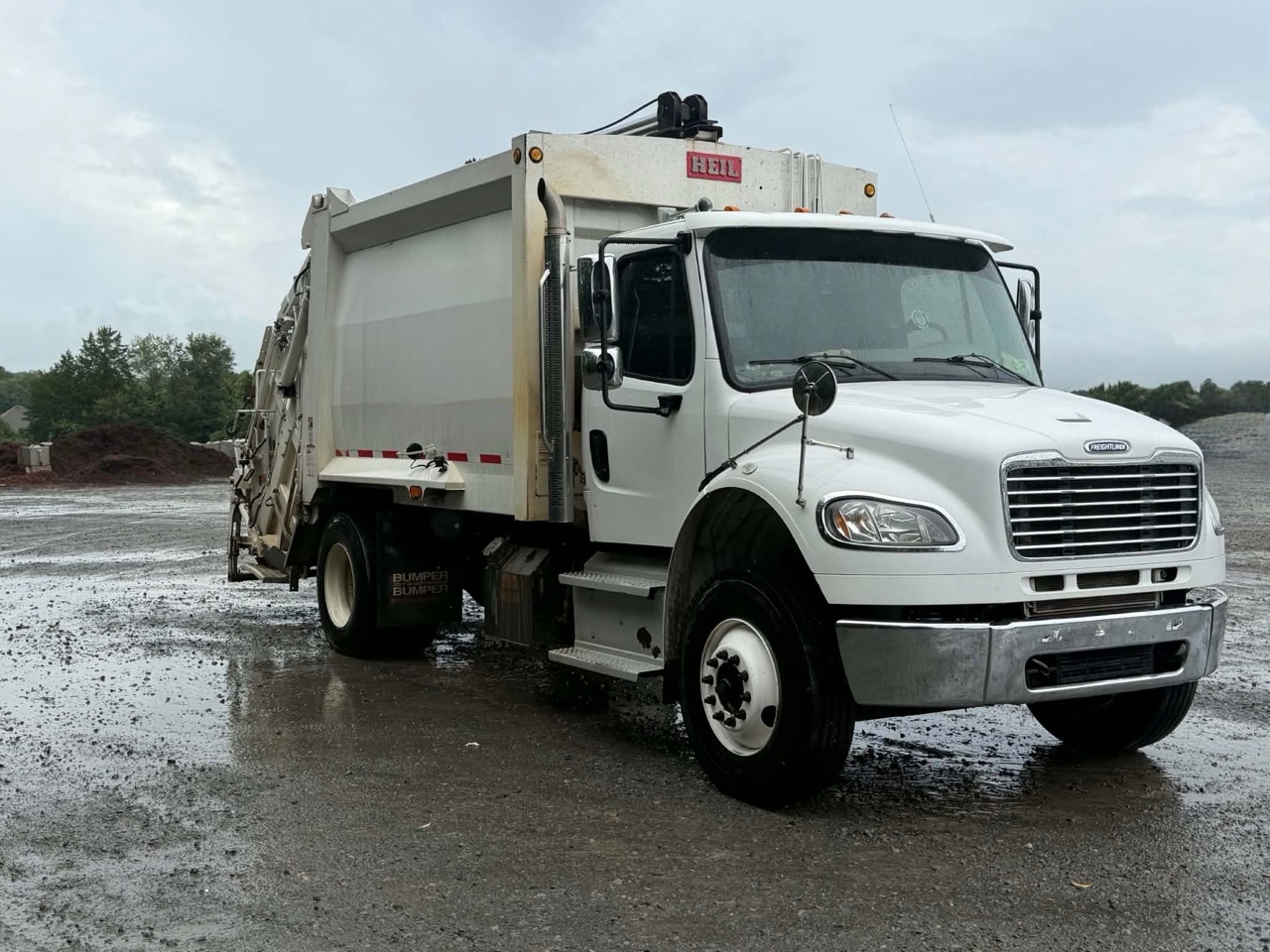 2018 FREIGHTLINER M2 HEIL PT1000 18 YD REAR LOADER